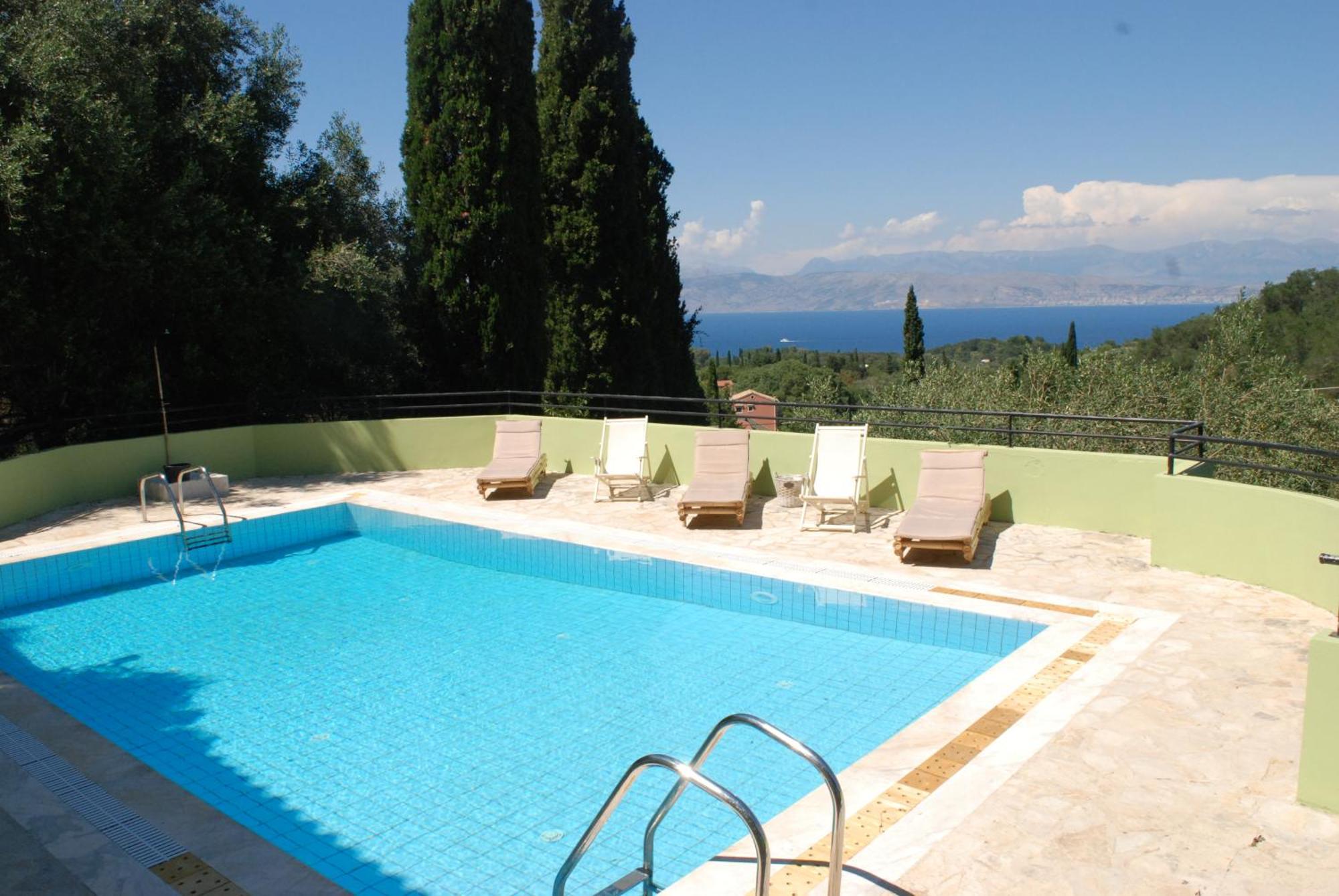 Odyssey Villas Kassiopi Oda fotoğraf